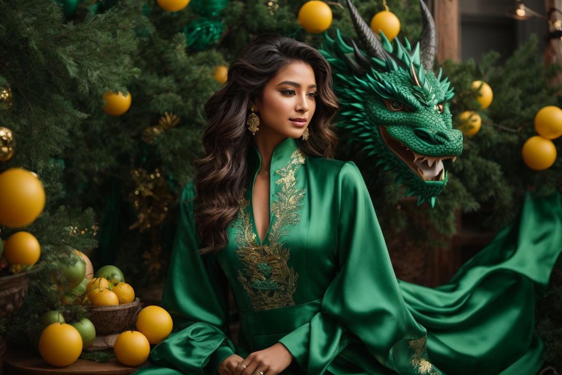 Год зеленого деревянного дракона: какие цвета носить в 2024 году